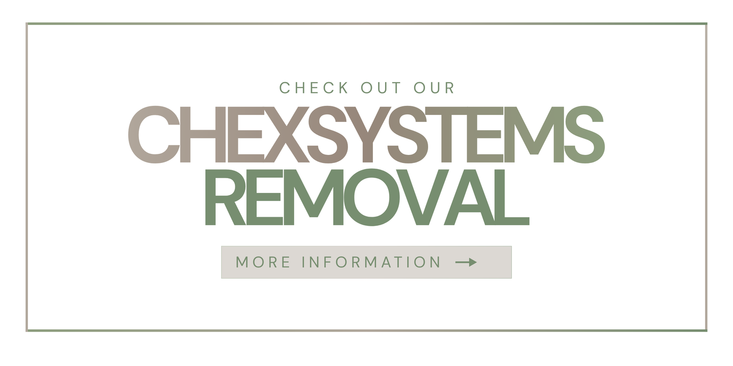 ChexSystems Removal